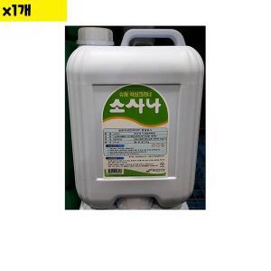 주방세제 13Kg 소사나 학교 석쇠크린 관공서 업소용세제 불판닦기 1개 식자재 불판세제 용품 말통세제