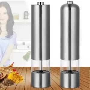[문구/오피스] 스텐 전동 후추 그라인더 자동 깨갈이 소금 분쇄기