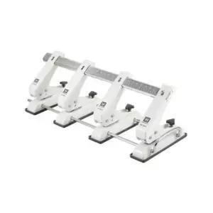 [문구/오피스] 화신 이동식 4공 타공기 학교 사무용 회사 펀칭기