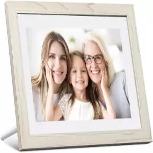 드래곤 터치 디지털 액자 WiFi 10인치 IPS 스크린 디스플레이 32GB 스토리지 자동 회전 앱 이메일