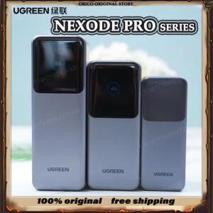 핫 UGREEN Nexode Pro 시리즈 파워뱅크 대용량 내장형 모바일 파워 TFT 스크린 디지털 디스플레이 100W/130
