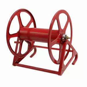 관개 비닐수거기 무동력 기계 기본형 호스릴 회수기 부직포 호스 레드 200m