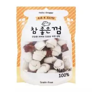 [반려] 15P 우유오리껌 참좋은껌