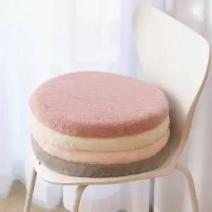 원형 메모리폼 털방석 인테리어방석 겨울방석 원형방석 논슬립방석 메모리폼방석 의자방석