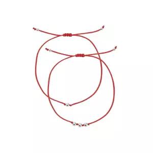 (실버) 너브 볼 발찌(3Ball) 주얼리 쥬얼리 액세서리 악세서리 발찌