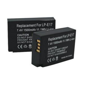 1500mAh LP-E17 LP E17 카메라 배터리 캐논 EOS R8 RP R10 R50 200D 250D M3 M5 M6 750D 760D T6i T6s 800D