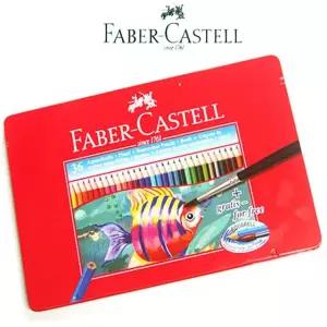 파버카스텔 수채색연필(빨간틴) 36색 - 46185 지우개 연필 샤프.스테들러