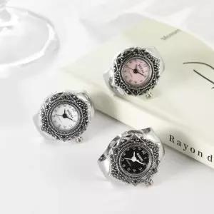 패션 트렌드 커플 반지 시계 새로운 손가락