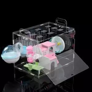 [반려] DIY 풀세트 케이지 그네 아크릴 햄스터키우기 햄스터