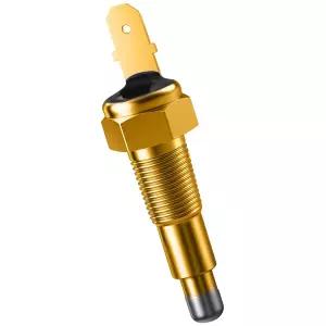 YDYKPOWER 1/8 NPT 온도 조절기 팬 스위치 200 F 켜짐 - 185 꺼짐 자동차 엔진 전기 라디에이터 냉각 및