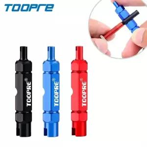 TOOP 자전거 다기능 밸브 코어 리무버 도구 렌치 스패너 슈레이더 및 프레스타 익스텐더용 3 인 1