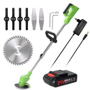 전기 잔디 예초기 충전식 무선 트리머 자동 릴리스 가정용 정원 홈 트리밍 기계 원예용