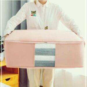 이불보관함 핑크 특대형