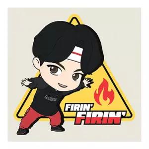 BTS 타이니탄 MIC Drop 진 보석십자수 캔버스 25x25cm