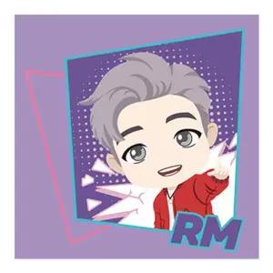 BTS 타이니탄 MAGIC DOOR RM 보석십자수 캔버스 25x25cm