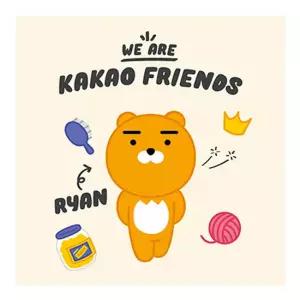 카카오프렌즈 우리는친구 라이언 보석십자수 캔버스 25x25cm