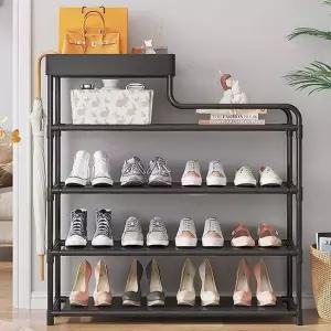 조립식 신발 수납장 현관 경량 철제 정리대 선반 5단 경량렉선반 아기신발장 틈새수납장 경량렉