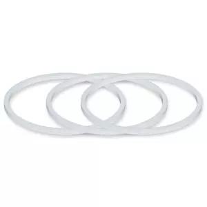 하이드로 플라스크 와이드 마우스 플립 뚜껑 캡 BPA 프리 고무 스토퍼 교체용 3팩 가스켓 씰링