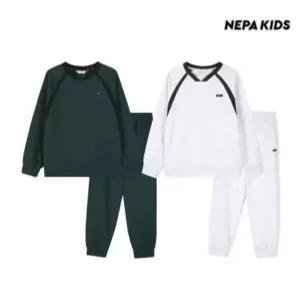 [국내백화점] 네파키즈 25FW 파이핑 맨투맨 세트 KL55907