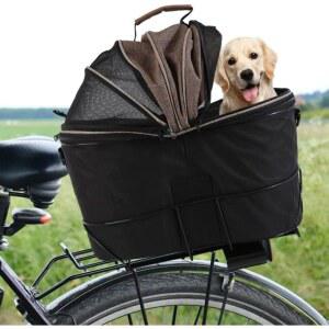 소형견 고양이 자전거 여행을 위한 범용 헤비 듀티 리어 마운트 안전 목줄 및 컴포트 패드가 있는 접이식 반려동물 바스켓