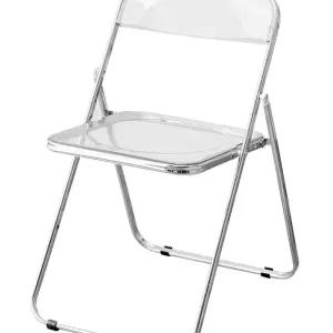 아크릴 접이식 테이블 틈새 휴대용 거실 북유럽 협탁 투명