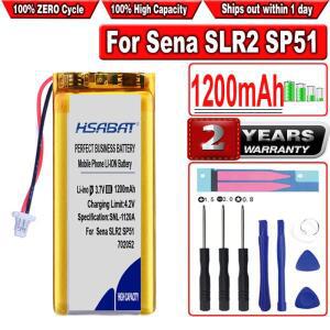 Sena SLR2 SP51 SRL-01 PTC80 SHOEI GT-Air II,2019 Neotec II,J-Cruise II 헤드셋용 HSABAT 1200mAh 배터