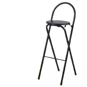 스툴 체어 등받이 캐셔 의자 접이식 홈바 하이 높은 바텐