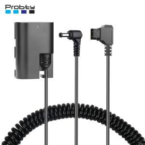 LP-E6 DR-E6 더미 배터리 D-TAP/DC 커플러 Canon EOS 6D 7D 80D 90D R R5 R6 5DS 용 전원 공급 장치 커넥터