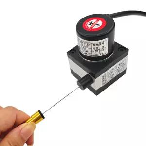 E38S 로프 엔코더 측정 거리 1M 1.5M 2M 당기는 사양 및 모델 0-5V 0-10V 0-10K 4-20mA