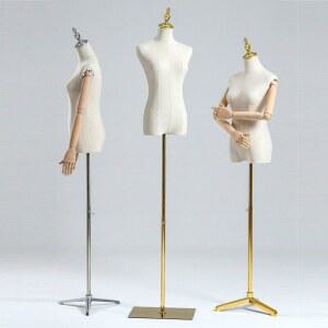 웨딩드레스 전시 마네킹 여성 상반신 스탠드 쇼케이스 웨딩샵용 우아한 마네킹 드레스