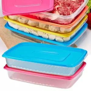 킵프리저1.3L-4P 밀폐용기 냉장고정리용기 냉동실정리 밀폐용기