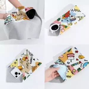 bns 다용도 매직 보자기 찍찍이 파우치 테크랩 카메라 렌즈 보호