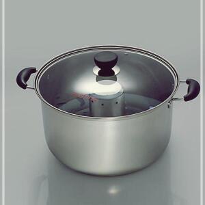 스팀 빨래솥 열탕 소독 삶통 행주 34CM 학교 관공서 스텐들통 곰솥 양은 스텐 들통 키친아트 냄비