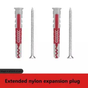 20개입 확장 튜브 파이프 셀프 태핑 스크류 드라이월 드릴링 플러그 금속 벽 앵커 톱니형 볼트 패스너