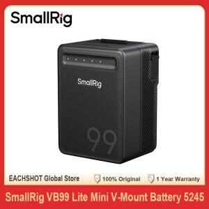 SmallRig VB99 라이트 미니 V 마운트 배터리 14.54V 6800mAh 99Wh 파워 뱅크 65W 고속 충전 COB 폰 카메라