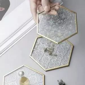 홀더 집들이선물 인테리어 유리 인센스 트레이