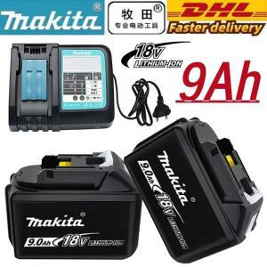 Makita 기존 18V 5Ah 3Ah 9Ah 6Ah 리튬 이온 충전지 18v 드릴 교체 배터리 BL1850 BL1860B New