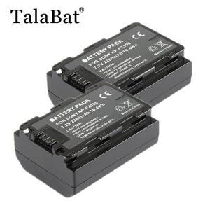 소니호환 7R 마크 III, A7RIV, 2, A9, A6600 카메라용 2280mah NPFZ100 NP 배터리