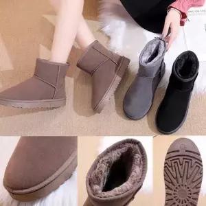 인기상품 여성 앵글 데일리 패션 부츠 스웨이드 겨울 신발 코디 [W7E503B_260403]