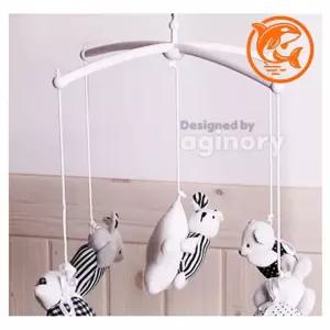 모빌 거치대 아기 침대 장식 홀더