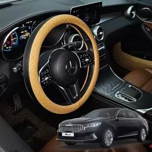 [오너클랜]TBZ 신형K7 호환 퀼팅 엠보싱 시즌2 핸들커버 핸들링편한