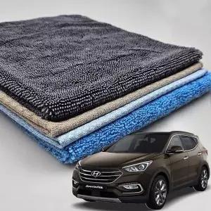 [오너클랜]TBZ 싼타페더프라임 자동차세차타월 세트 유리 광택 자동차세차용품