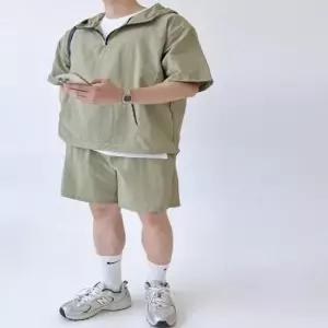 [SBD] 운동복세트 후드 아노락세트 커플트레이닝 ST360M