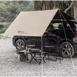 차량용 타프 차박 비닐 자동차 캠핑 블랙코팅 쉘터 승용차