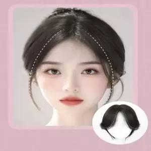 윗머리 가르마 볼륨피스 부분 가발 헤어피스 고열사