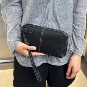 [패션] 손목 스트랩 카드 휴대폰 립스틱 보관 미니 클러치백