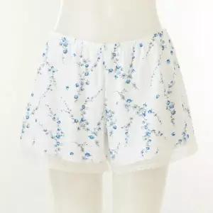 [비너스]VHS5027_숏기장 잔꽃 면니트 하프슬립