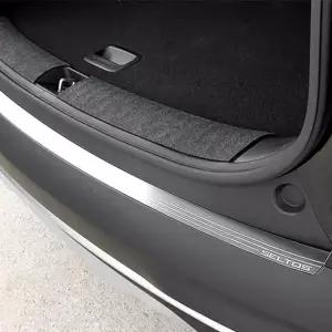 자동차 후면 스텝 금속 범퍼 필름 리어 튜닝 스티커