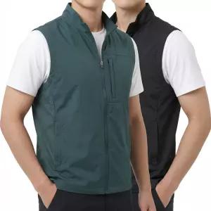 [인코디아웃도어]김영주 남성 봄 여름 쿨메쉬 경량 바람막이 조끼 VSKYJ-5010