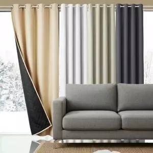 두꺼운 암막커튼 210 현관가림막 중문 베란다 창문가리개 현관문 거실커튼 안방커튼 단열커튼